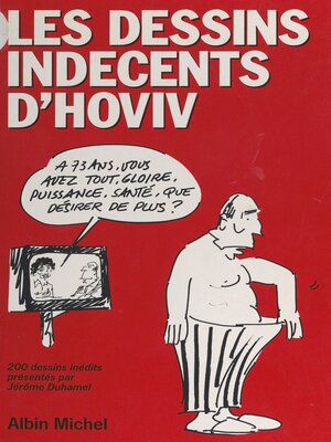 cover image of Les dessins indécents d'Hoviv